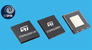 STMicroelectronics расширила серию интегрированных драйверов двигателей STSPIN32, представив восемь новых моделей, разработанных для экономичных и производительных приложений, таких как бытовая техника, промышленные инструменты и системы автоматизации. STMicroelectronics расширила серию интегрированных драйверов двигателей STSPIN32, представив восемь новых моделей, разработанных для экономичных и производительных приложений, таких как бытовая техника, промышленные инструменты и системы автоматизации.